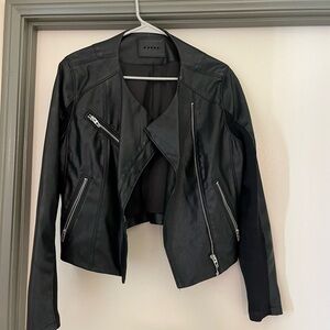 BlankNYC Women's Black Leather Jacket